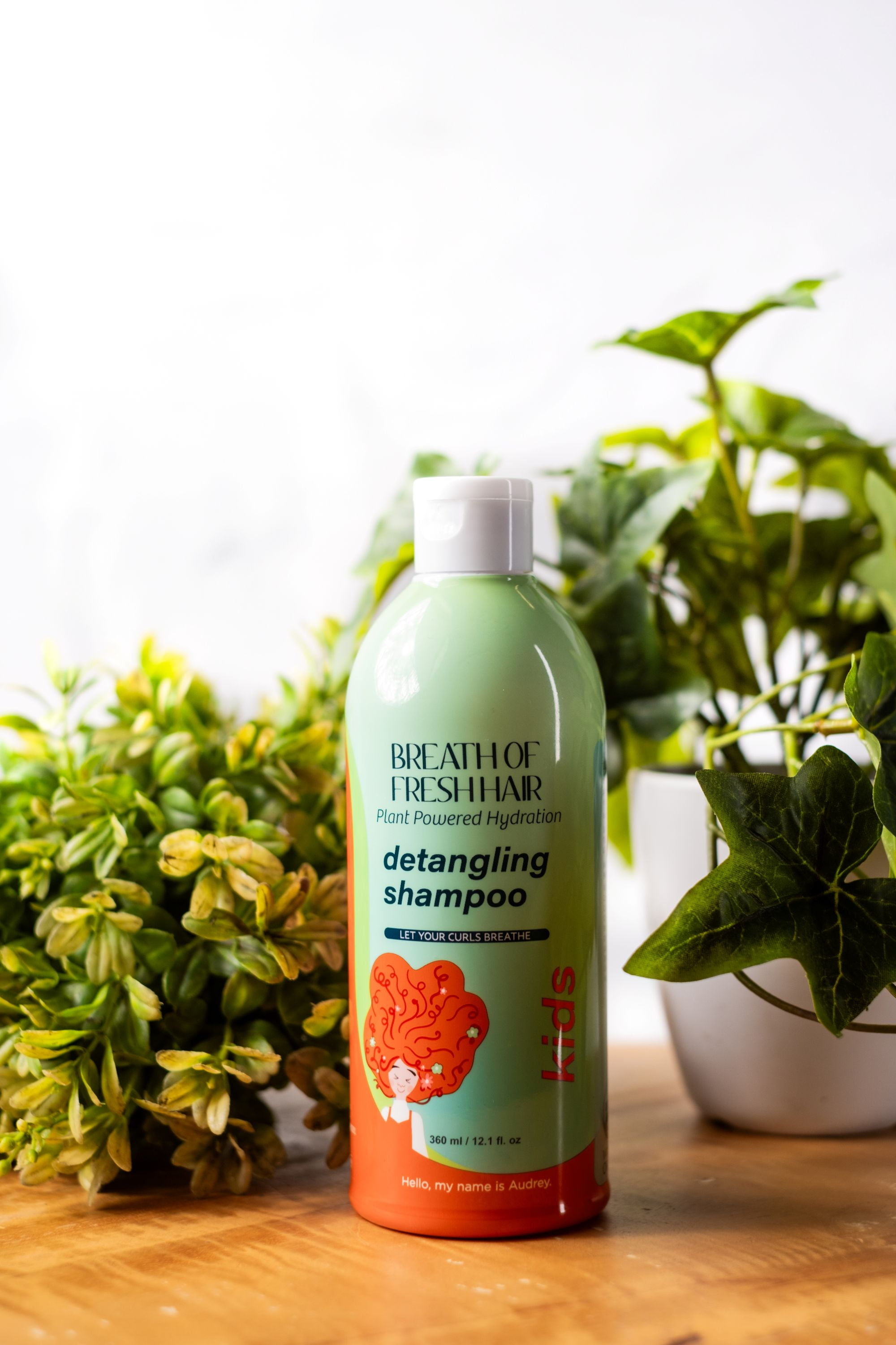 Breath of Fresh Hair Kids No FRIZZ Detangling Shampoo, 12.1 fl oz