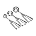 thumbnail image 1 of Ice Cream Scoop Set With Multiple Size Trigger Stainless Steel Cookie Scoops 3 For Baking, 1 of 5