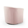 thumbnail image 4 of Modway Prospect Tufted Performance Velvet Swivel Armchair in Pink, 4 of 8