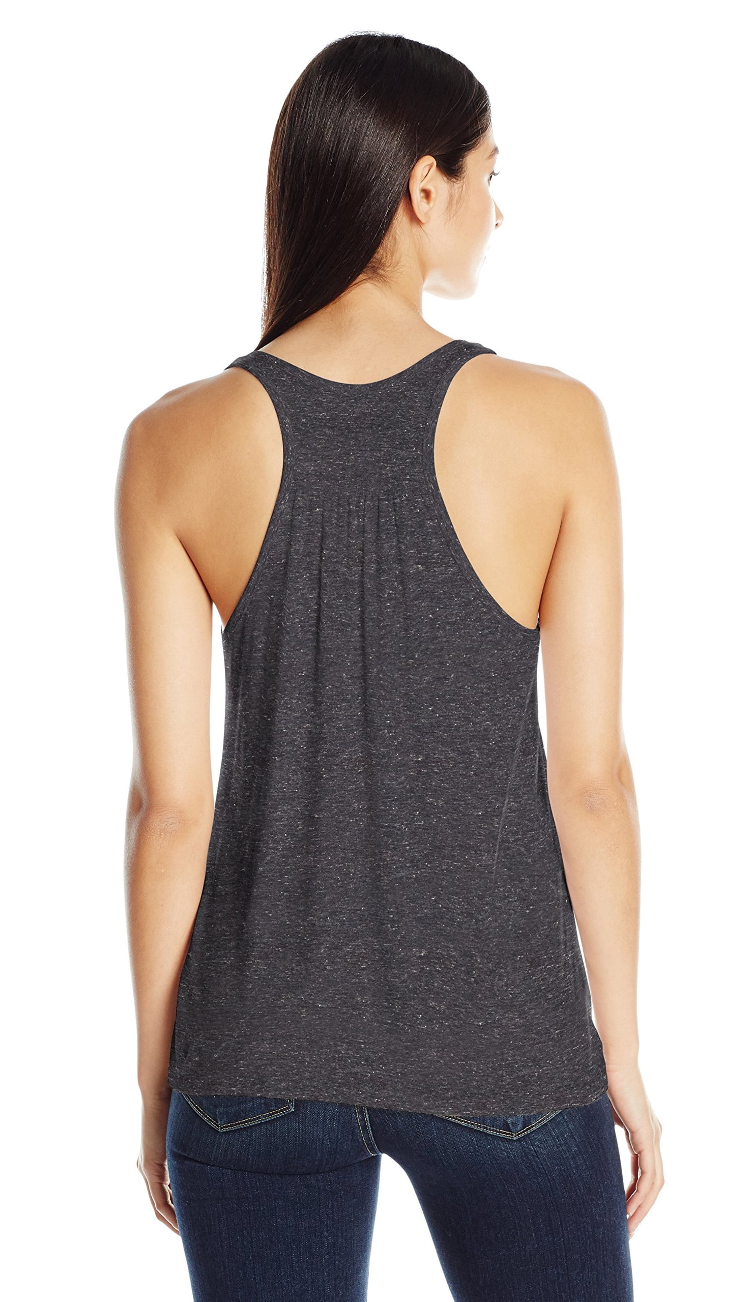 Women's Bride Anchor Printed Flowy Racerback Tank Top