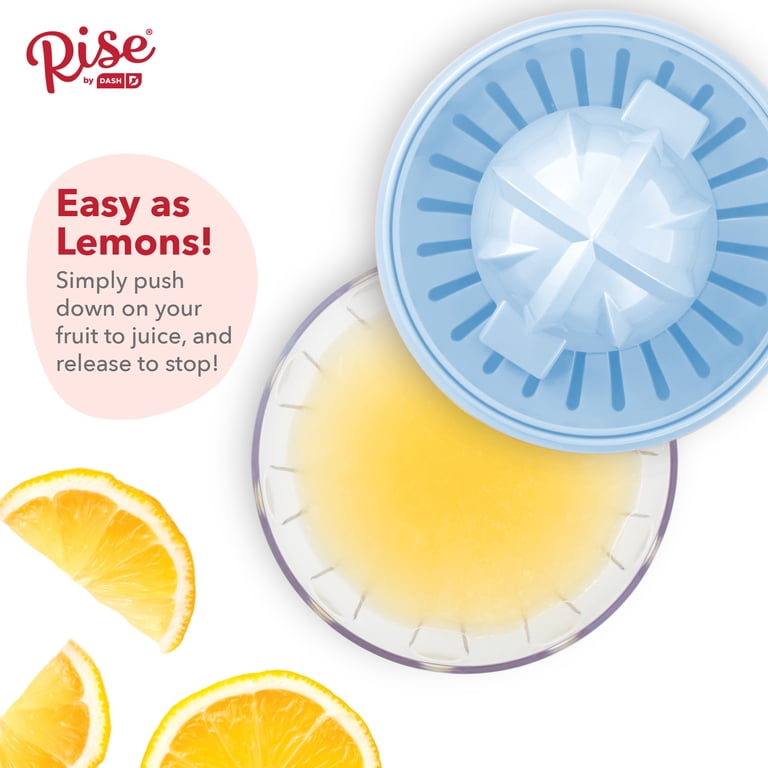 Dash Rise Electric Citrus Juicer, 10 Oz, Blue photo 6