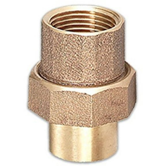 Supply Giant CCCU2112 2" Nominal Size Straight Union with Sweat Sockets for Use with 2-5/8" OD Copper Pipe