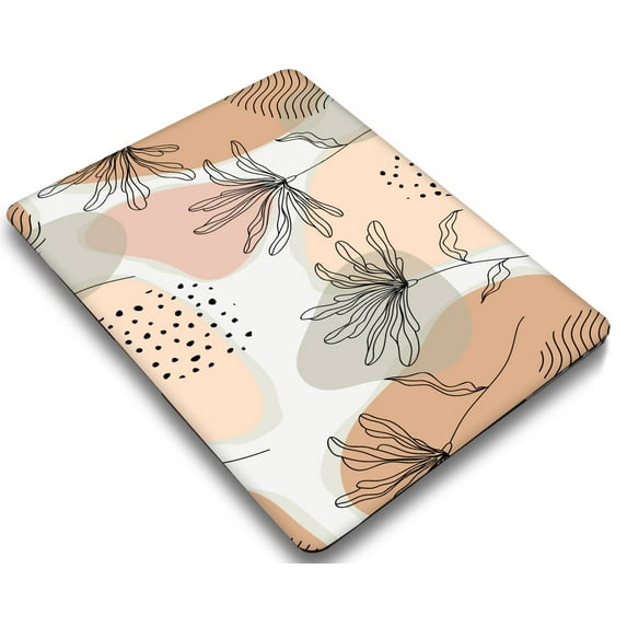 KSK KAISHEK Protective Case Hard Cover Compatible MacBook Air 13" with Retina Display & Touch ID USB Type-C Model: A1932/A2179/A2337 m1 (Flowers 392)