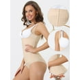 thumbnail image 3 of DARING DIVA Women's Waist Corset Shapewear Tummy Control Tank Top Beige X-Large, 3 of 6