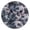 Black, variant on YAZAOO Decorative Wall Clock Size:25cm The Panda Pile Design Pattern Clock