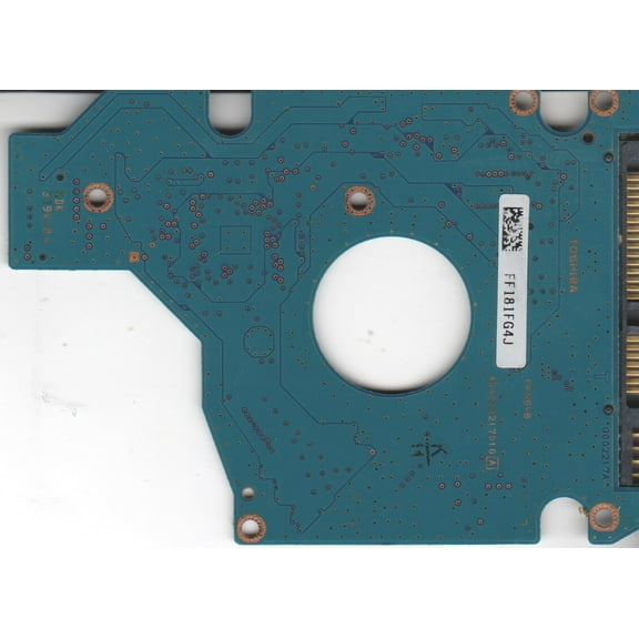 MK1246GSX, HDD2H91 B UK01 S, G002217A, Toshiba 120GB SATA 2.5 PCB