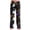 Purple, variant on Pajama Pants for Women Halloween Pumpkin Ghost Print Soft Stretch Drawstring Comfy Pants