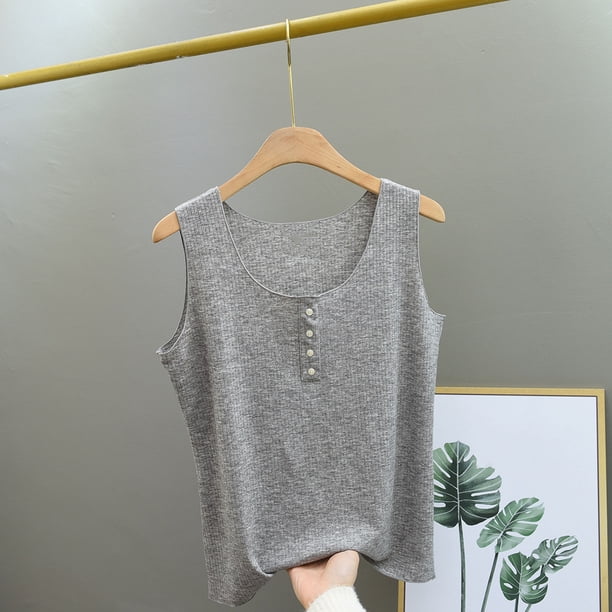 Xuyuer Womens Tops Crewneck Waffle Knit Flowy Loose Fit Tank Top Sleeveless Summer Shirts Loose Fit Basic Tunic Shirts Flowy Tank Tops Trendy Sleeveless Summer Tops Clothes Spring Outfits 2026