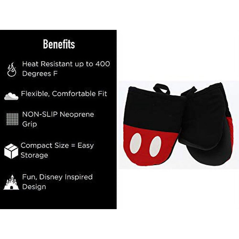 Disney Mickey Mouse Mini Oven Mitts, 2-Pack