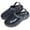 Blue, variant on Roxoni Men's Waterproof Rubber Clog Sandals with Mesh Upper -sizes 8 to 12 -style #1266
