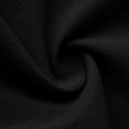 thumbnail image 6 of Staron Spring Summer Casual Blouse for Women Vintage V Neck 3/4 Sleeve Button Down Pleated Loose Flowy Shirt with Pockets, Black L, 6 of 7
