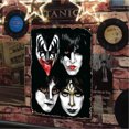 thumbnail image 2 of Placa Metal Vintage Banda Beso Pintura Hierro Rectangular Bar para El 20x30cm, 2 of 9