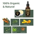 thumbnail image 5 of Beard Growth Kit, Beard Growth Oil Serum, Beard Roller for Men - Facial Hair Growth Kit with Beard Balm and Comb, 5 of 6