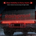 thumbnail image 6 of YUSUIYI 48/78/94/60 Inch LED Tailgate Light Bar Strip,Waterproof Flexible Strobe Rock Lights for Trucks,Arrow Design Turn Signal Strip,Red & Amber Sequential Lighting, 6 of 6