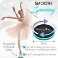 thumbnail image 4 of Ballet Pirouette Disc for Dancers - Portable Turn Disc for Dancing on Releve, Gymnastics and Ice Skaters - for Better Pirouette Technique, Releve, Turns and Dance Spinning, 4 of 6
