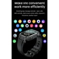 thumbnail image 5 of Smart Watch for Xiaomi Poco X2 Military Smart Watch for Men (Answer/Make Call), 1.85in HD Tactical Sports Rugged Smartwatch, Fitness Tracker Watch for Android/iOS Phones - Black, 5 of 5