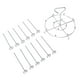 thumbnail image 5 of Soporte para brochetas de acero inoxidable, soporte Vertical para brochetas de barbacoa, accesorios para freidora de 6 cuartos, 5 of 8