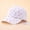 White, variant on Cute Summer Beach Sun Hat Adjustable Sun Hat Sprints Running Hat for Girls for Swim Beach (Pink,One Size)