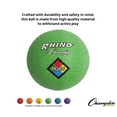 thumbnail image 2 of Champion Sports Rhino Playground Balls 8.5"D - Two Ply, Nylon Wound, GREEN, 2 of 7