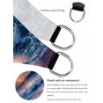 thumbnail image 5 of Summer Ocean Sun Shade Sail 6.5' x 10', Oil Painting Sea Dreamy Sunset Beach Birds Rectangle Outdoor Sunshade Canopy, Waterproof UV Block Patio Covers for Garden Yard Beach, 5 of 9