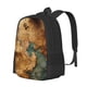 thumbnail image 1 of Easygdp Antique Map Adventure Scene Mochila de Gran Capacidad Minimalista Ideal para Escuela, Viajes y Uso Diario, 1 of 6