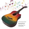 thumbnail image 4 of 6 String Acoustic Guitar, 38 Inch Acoustic Guitar Starter Kit Personalized Texture  for Band Performance, 4 of 7