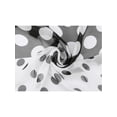 thumbnail image 4 of Women's 1950s Polka Dots Vintage Scarf, Sunscreen Lightweight Silky Neckerchief Head Wrap for Summer One Size polka dot-1, 4 of 6