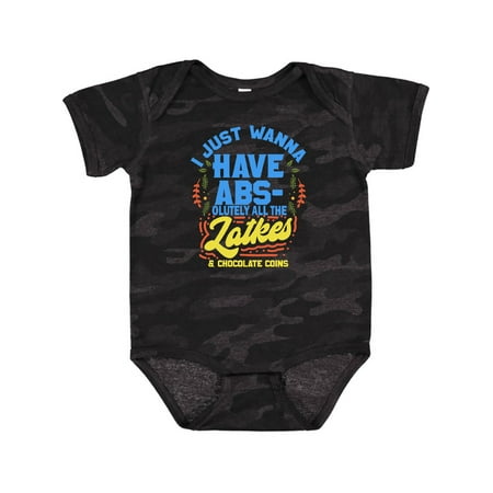 

Inktastic Hanukkah Latke Joke Gift Baby Boy or Baby Girl Bodysuit