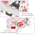 thumbnail image 3 of Eiffel Tower Valentine's Day Detachable Sponge Adjustable Strap Bikini Set Two-Pack Swimsuit Women Swim Suit, 3 of 6