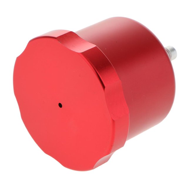 1 depósito de de freno de mano hidráulico de carreras rojo, depósito de aceite, freno electrónico Baoblaze Depósito de líquido del freno de mano