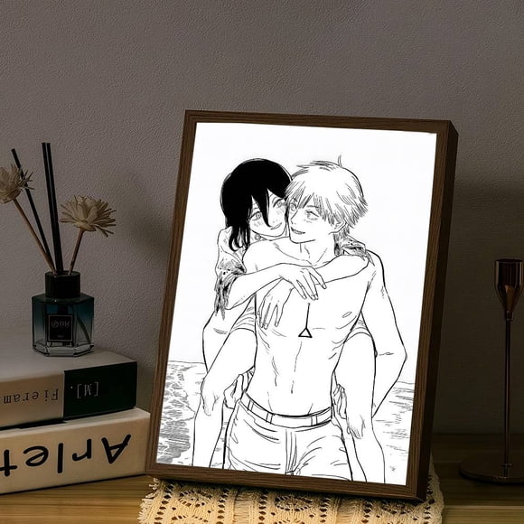 Anime Chainsaw Man The Movie Reze Arc Movie Sticky Posters Retro Kraft Paper Sticker Room Bar Cafe Aesthetic Art Wall Painting. Size: 50*70 cm, unframed.,HEI-5