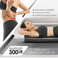 thumbnail image 3 of Yes4All 18inch Exercise Foam Roller EPP Black, 3 of 5