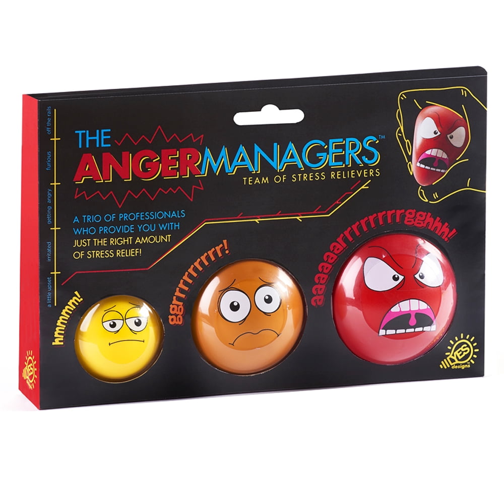 anger squeeze ball