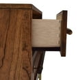 thumbnail image 6 of Hopper Studio Sophia 2-Drawer Nightstand, Walnut- Stylish Storage, 6 of 6