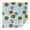 Geometric Flower and, variant on Geometric Flower and Dahlia Blue Square Tablecloth, Waterproof Wipeable Spillproof Washable Table Cover for Home Kitchen Party and Daily Decor 60"x60"