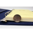 thumbnail image 4 of SagaSave PU Leather Cover Binder Notebook Travel Journal with Card Slot B5 Yellow, 4 of 8
