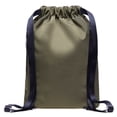 thumbnail image 4 of KAUKKO Cordón Deportes Mochila Gimnasio Yoga Bolsa Hombro Mochila para Hombres y Mujeres KAUKKO  K1031-2-Armygreen, 4 of 5