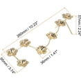 thumbnail image 2 of MECCANIXITY Crystal Ball Flower Display Stand,1.417 Inch Diameter ,Metal Ball Holder, Gold, 2 of 5