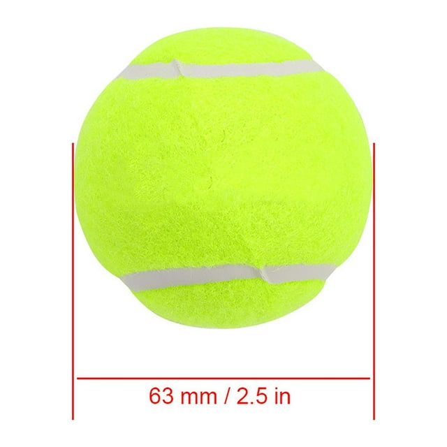 Bolas de Atrenamiento de Tenis de 3 PC, Tenis de Alta Práctica de Elasticidad para Principiadas, Ejercio de Juego de Pelotas para Mascota