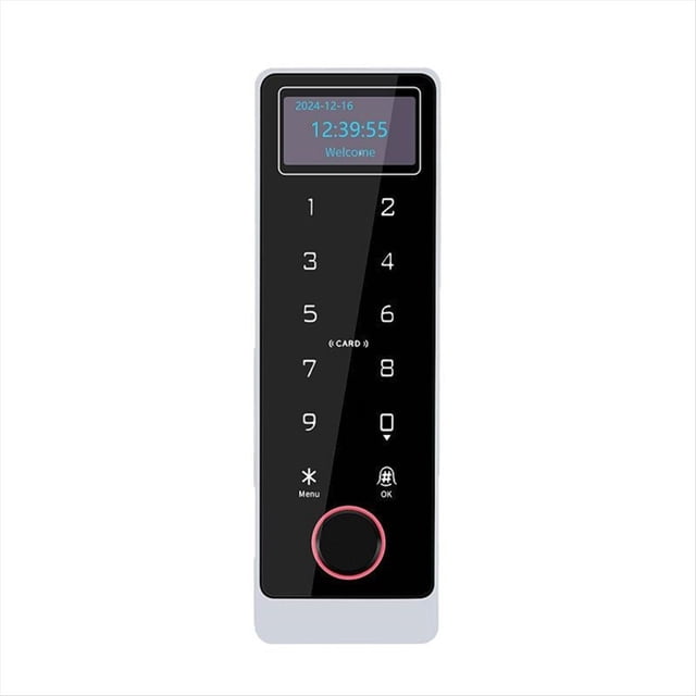 Controlador de Cerradura de Puerta Inteligente Tuya Wifi con Pantalla LCD, Control por Aplicación WiFi, Huella Dactilar, Tarjeta IC, NFC, IP67, Resistente Al Agua.