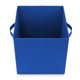 thumbnail image 4 of Juego de 6 cubos de tela Casafield, azul rey - Cestas plegables de tela de 28 cm para estantes y organizadores de cubículos, 4 of 7