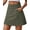 Army Green, variant on PINSPARK Tennis Skorts for Women with Pockets High Waisted Golf Skirt Stretchy Skater Skorts for Women Dressy Casual