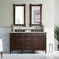 thumbnail image 6 of James Martin Vanities 650-V60d-3Vsl Brittany 60" Double Basin Poplar Wood Vanity Set -, 6 of 7