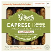 Gilbert's Caprese Italian Chicken Sausage, 4 Links, 10 oz Refrigerated