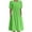 Green, variant on Ichuanyi Dresses for Women 2022, Fall Women's Summer Bohemian Print Short Sleeve Beach Dress Knee Length Dress