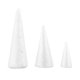 thumbnail image 1 of 15 Pcs Nativity Crafts Kids Floral Foam Cone Foam Cones Crafts Styrofoam Cone Crafts Styrofoam Tower, 1 of 3