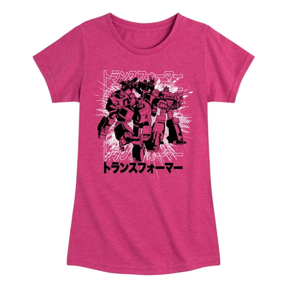 Transformers - Transformers Burst - Girls Fitted Short Sleeve T-Shirt