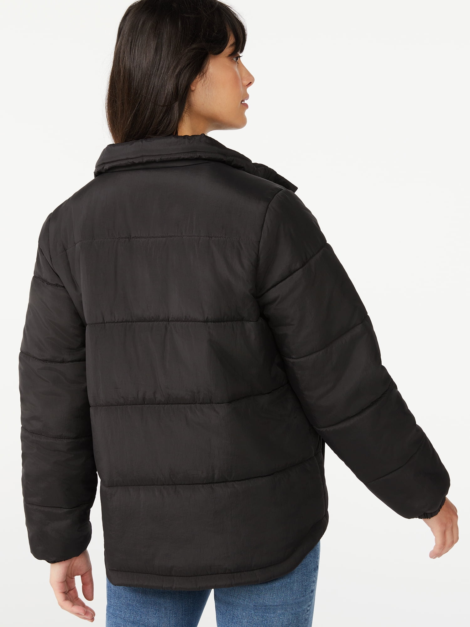 Quilted Puffer Jacket for Women