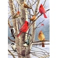 thumbnail image 1 of Cobble Hill 1000 Piece Puzzle - Winter Birds - Sample Poster Included, 1 of 2