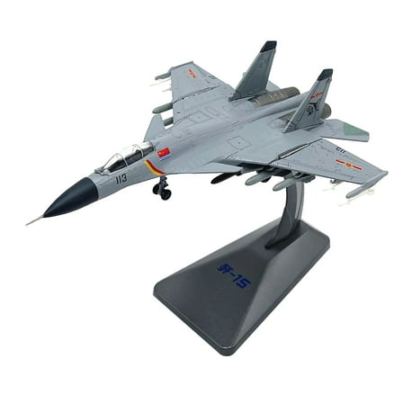 JIAHAOO China J-15 Model Airplane with Display Stand, 1:144 Scale, for Touch Aviation History to Your Home